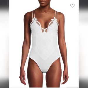 Intimately Free People Adella Bodysuit NWT